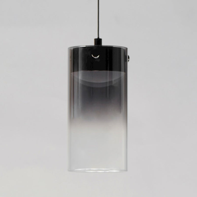 ET2 Lighting Highball 1 Light LED Mini Pendant, Gunmetal/Smoke