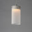 ET2 Lighting Highball 1Lt 8.5" Mini Pendant, Nk/Translucent Frost