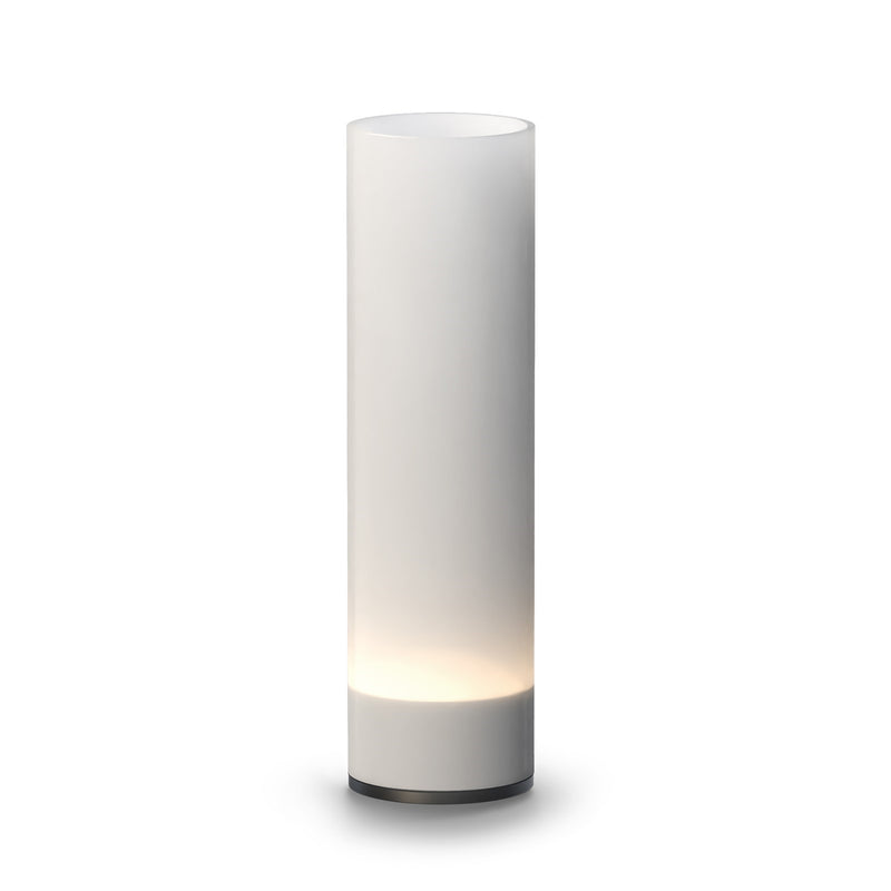 ET2 Lighting Highball 1 Light Table Lamp, Black/Translucent Frost