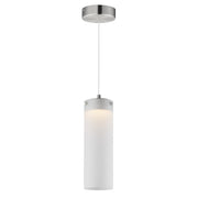 ET2 Lighting Highball 1Lt 12.5" Mini Pendant, Nk/Translucent Frost - E21184-54SN