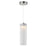 ET2 Lighting Highball 1Lt 12.5" Mini Pendant, Nk/Translucent Frost - E21184-54SN