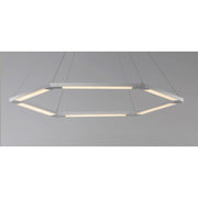 ET2 Lighting Rotator 1-Light LED Pendant in Matte White