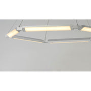 ET2 Lighting Rotator 1-Light LED Pendant in Matte White