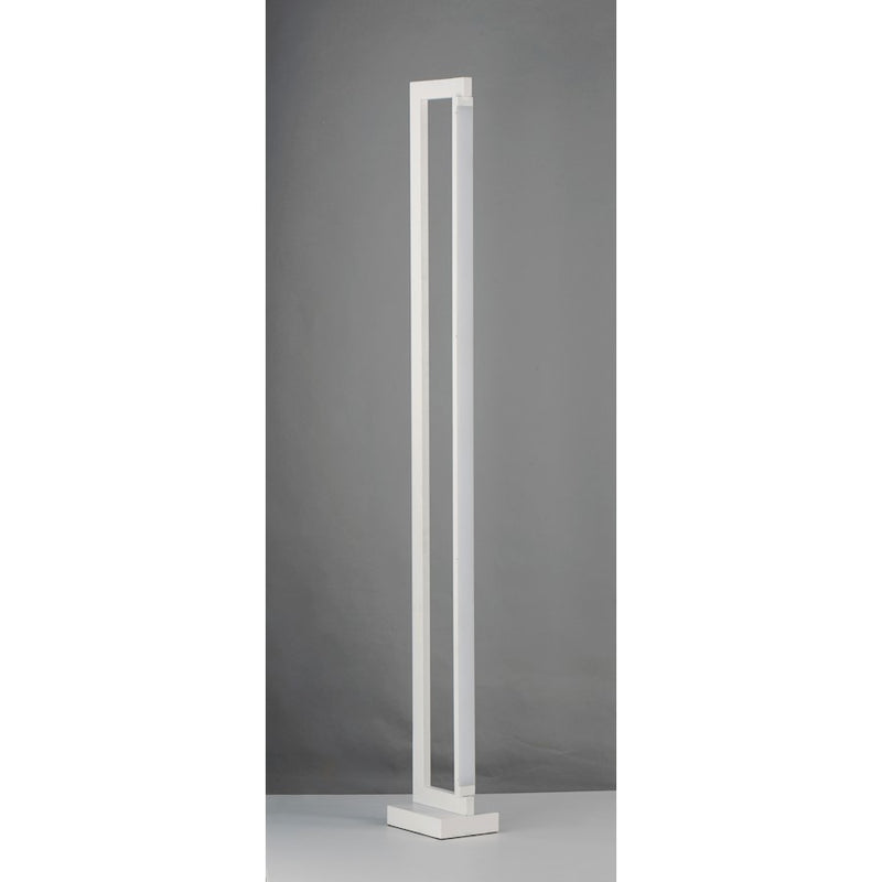 ET2 Lighting Rotator LED 1-Light Floor Lamp in Matte White