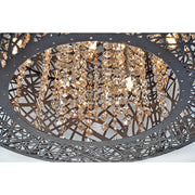 ET2 Lighting Inca 7 Light Pendant, Bronze