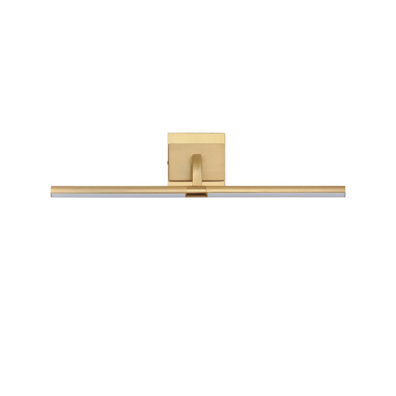 ET2 Lighting Mona 1 Light 18" LED Picture Light, Gold