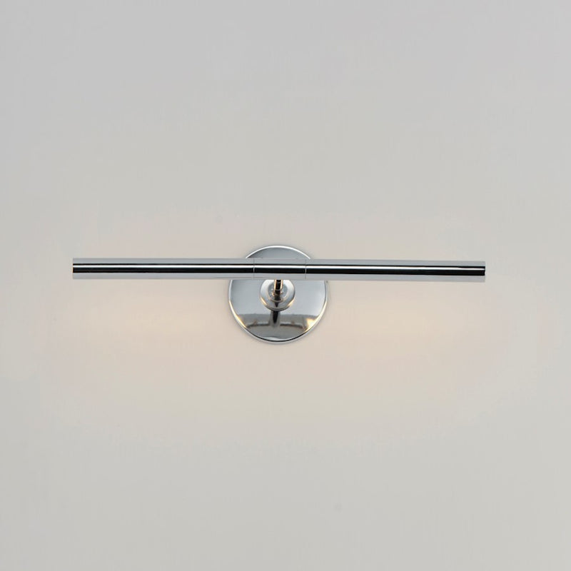 ET2 Lighting Dorian 1 Light 18" Picture Light, Chrome