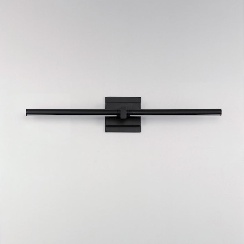 ET2 Lighting Dorian 1 Light 22" LED Wall Sconce, Black