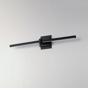 ET2 Lighting Dorian 1 Light 22" LED Wall Sconce, Black
