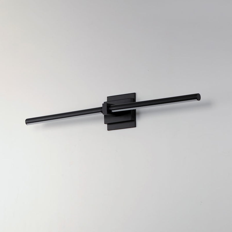 ET2 Lighting Dorian 1 Light 22" LED Wall Sconce, Black