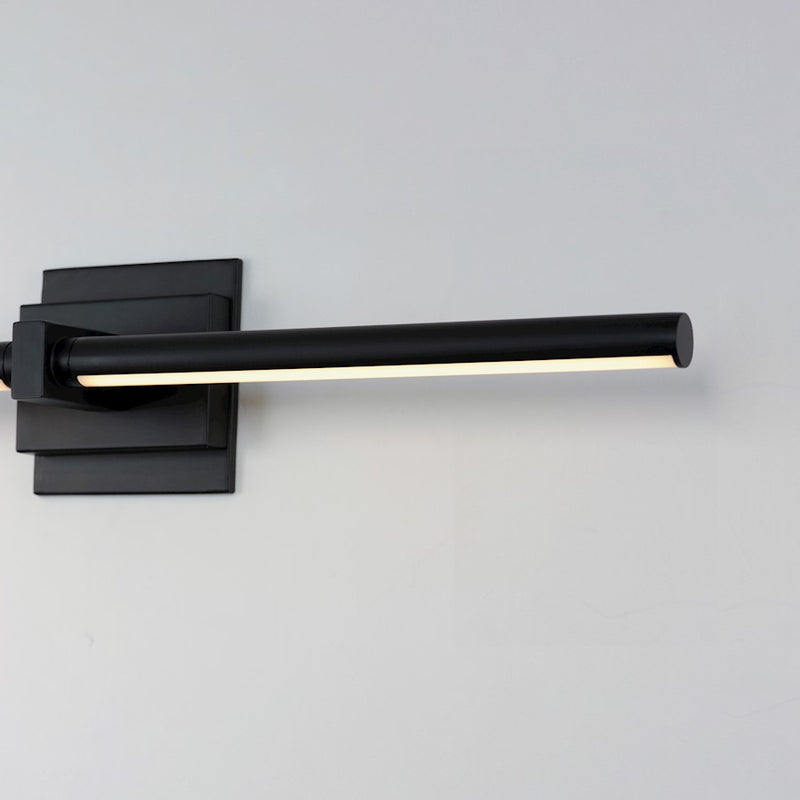 ET2 Lighting Dorian 1 Light 22" LED Wall Sconce, Black