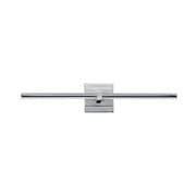 ET2 Lighting Dorian 1 Light 22" LED Wall Sconce, Polished Chrome