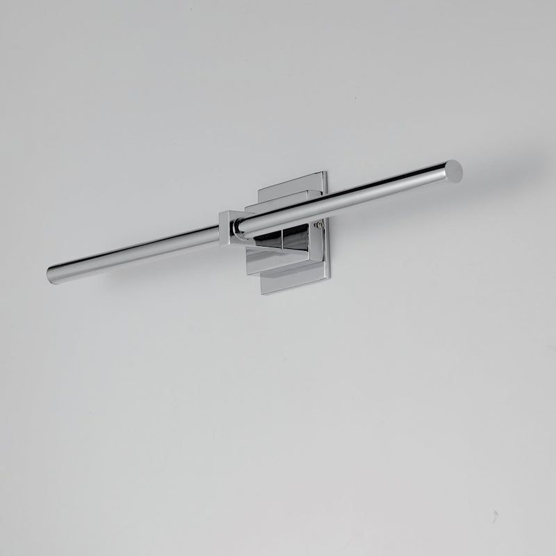 ET2 Lighting Dorian 1 Light 22" LED Wall Sconce, Polished Chrome