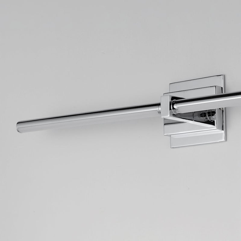ET2 Lighting Dorian 1 Light 22" LED Wall Sconce, Polished Chrome