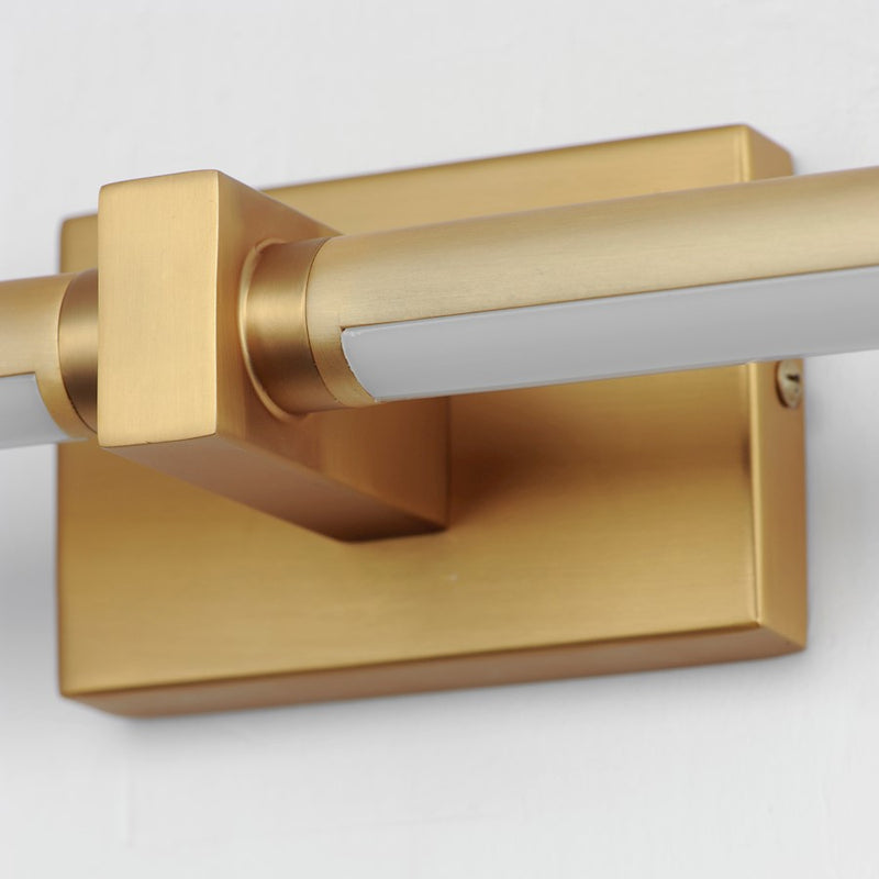 ET2 Lighting Dorian 1 Light 30" LED Wall Sconce, Gold
