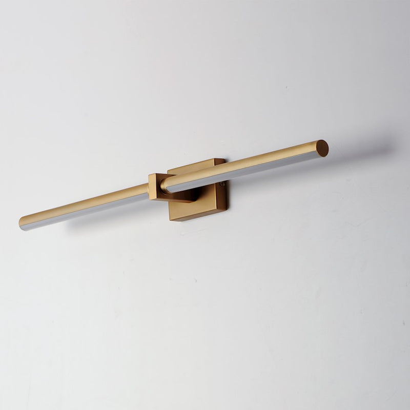 ET2 Lighting Dorian 1 Light 30" LED Wall Sconce, Gold