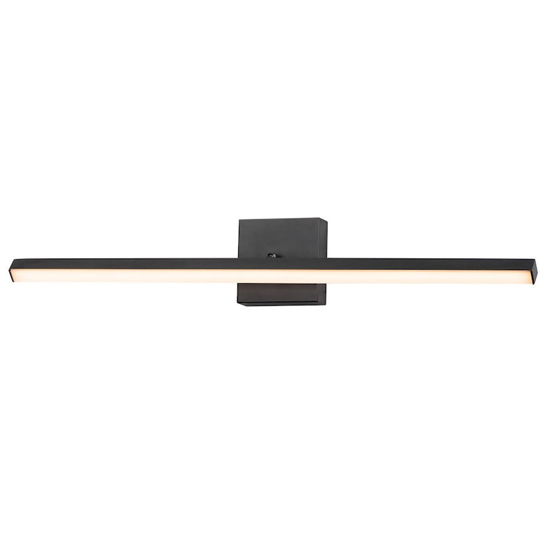 ET2 Lighting Hover 1 Light 30" LED Wall Sconce, Black