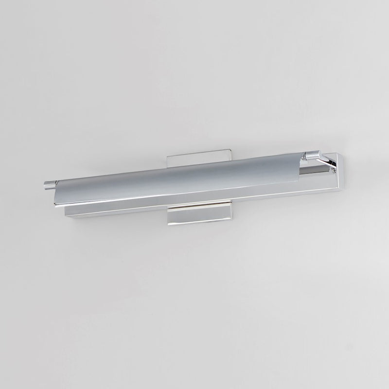 ET2 Lighting Bookkeeper 1 Light 20" LED Wall Lamp, Chrome