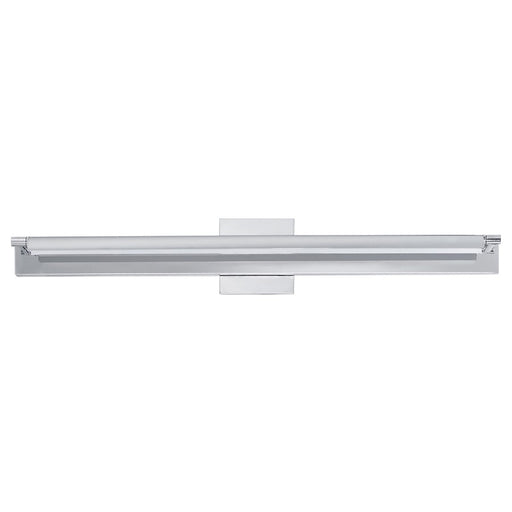 ET2 Lighting Bookkeeper 1 Light 30" LED Wall Lamp, Chrome - E21393-PC