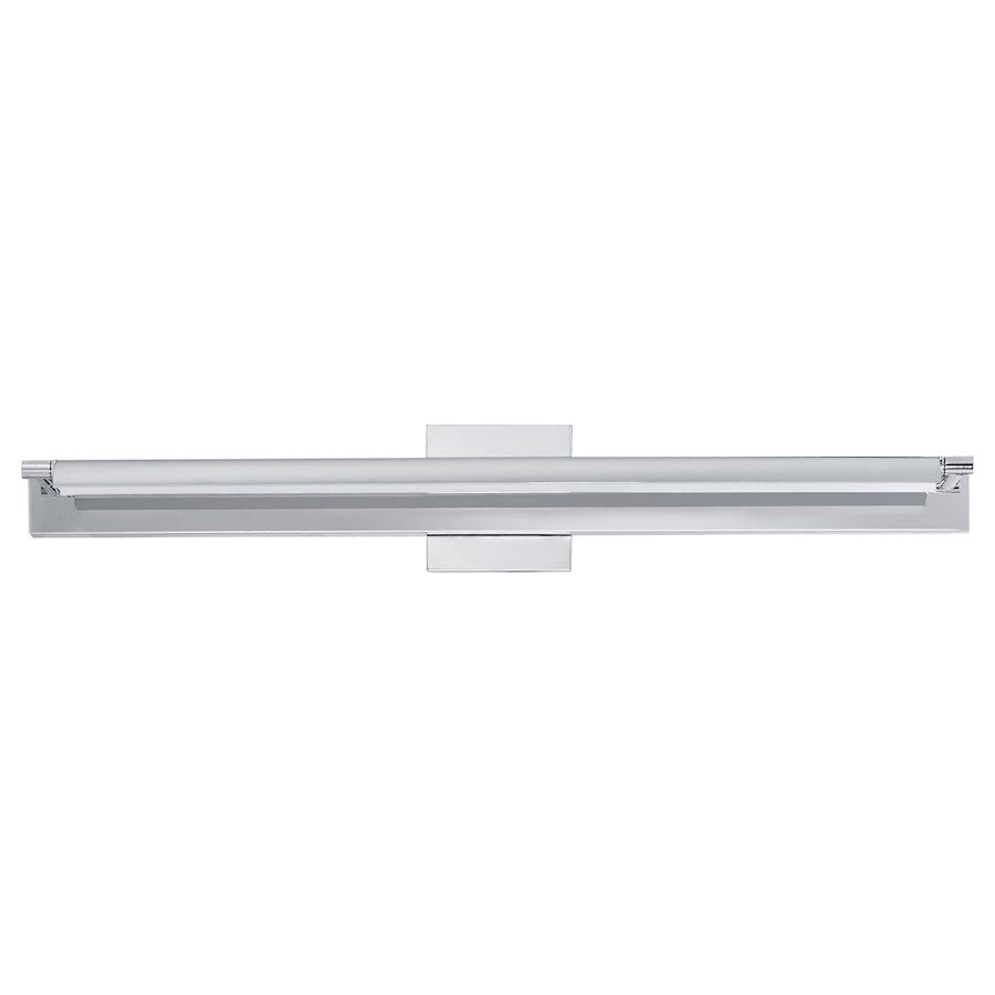 ET2 Lighting Bookkeeper 1 Light 30" LED Wall Lamp, Chrome - E21393-PC