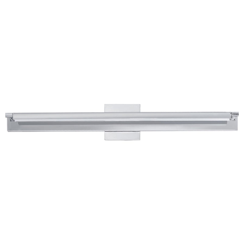 ET2 Lighting Bookkeeper 1 Light 30" LED Wall Lamp, Chrome
