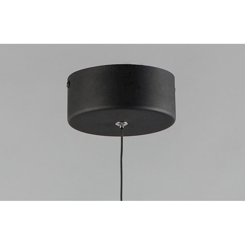 ET2 Lighting Mermaid LED 1-Light Pendant, Black/Metallic Gold