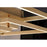 ET2 Lighting Traverse LED 12-Light 24" Flush Mount, Champagne