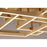 ET2 Lighting Traverse LED 12-Light Pendant, Champagne