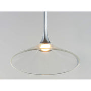 ET2 Lighting Cono 1 Light 8.5" Pendant, Polished Chrome