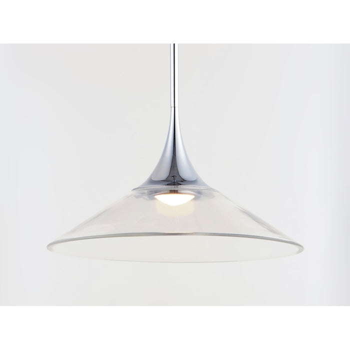 ET2 Lighting Cono 5 Light Pendant, Polished Chrome