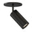 ET2 Lighting Pullman 1 Light Flush Mount, Black