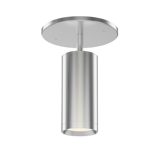 ET2 Lighting Pullman 1 Light Flush Mount, Satin Nickel - E21630-SN
