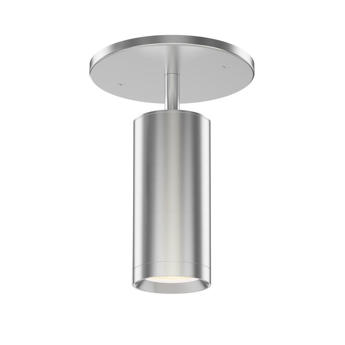 ET2 Lighting Pullman 1 Light Flush Mount, Satin Nickel - E21630-SN