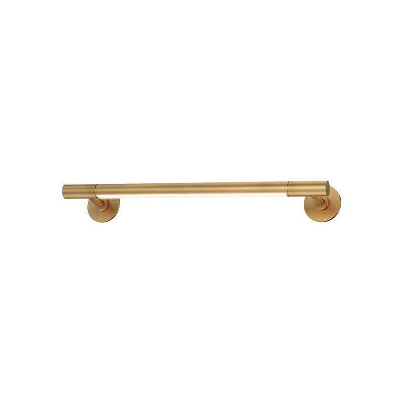ET2 Lighting Purist 1 Light 18" Wall Sconce, Gold