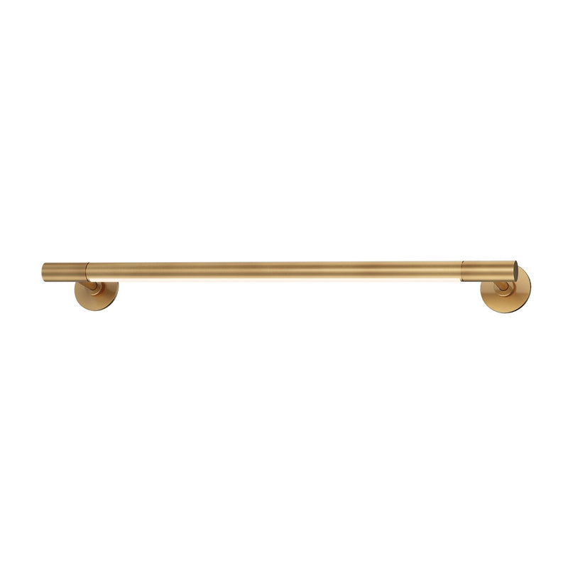 ET2 Lighting Purist 1 Light 24" Wall Sconce, Gold