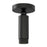 ET2 Lighting Cleo 1 Light Flush Mount, Black - E21680-BK