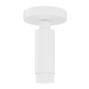 ET2 Lighting Cleo 1 Light Flush Mount, White - E21680-WT