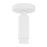 ET2 Lighting Cleo 1 Light Flush Mount, White - E21680-WT