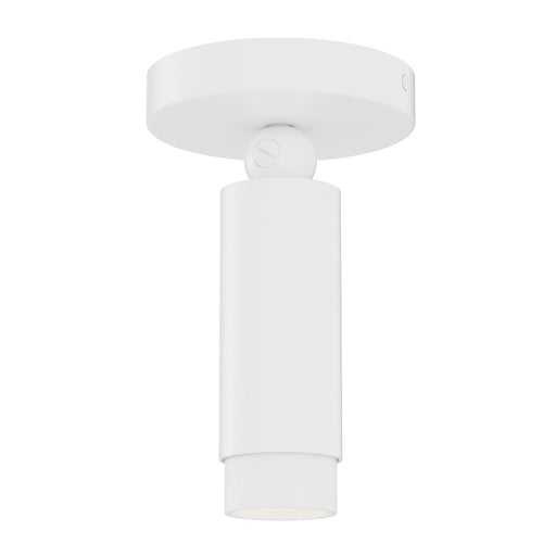 ET2 Lighting Cleo 1 Light Flush Mount, White - E21680-WT