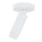 ET2 Lighting Cleo 1 Light Flush Mount, White