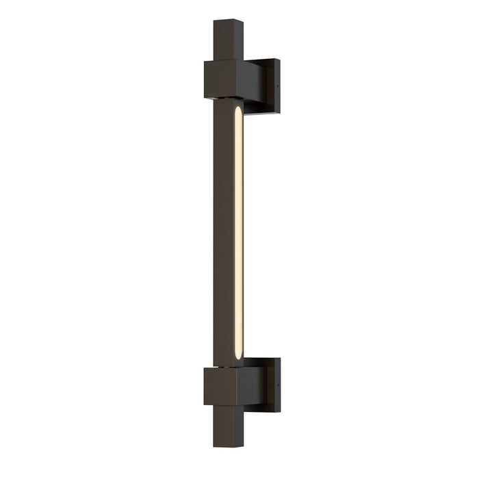 ET2 Lighting Cubist 1 Light 18" Wall Sconce, Black