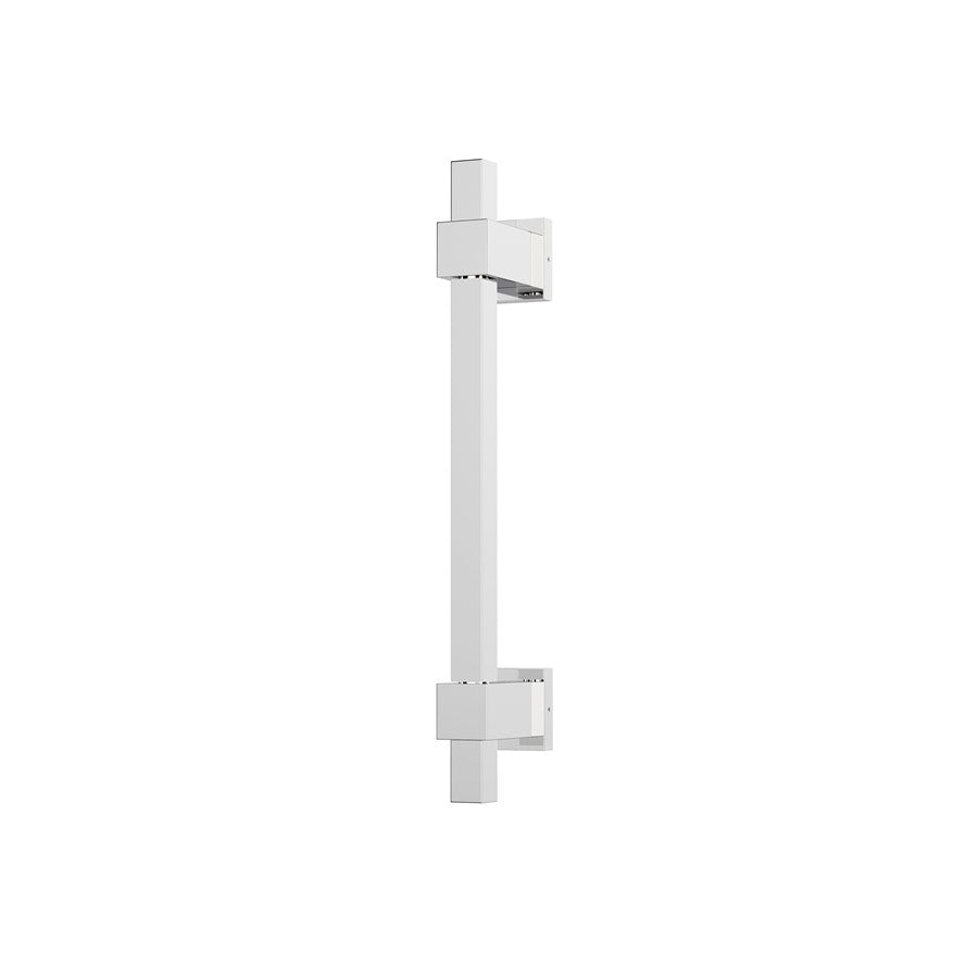 ET2 Lighting Cubist 1 Light 18" Wall Sconce, Polished Chrome - E21681-PC