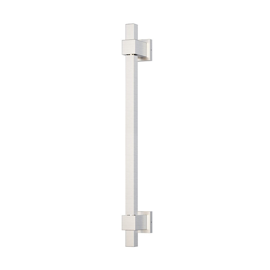 ET2 Lighting Cubist 1 Light 24" Wall Sconce, Satin Nickel - E21682-SN