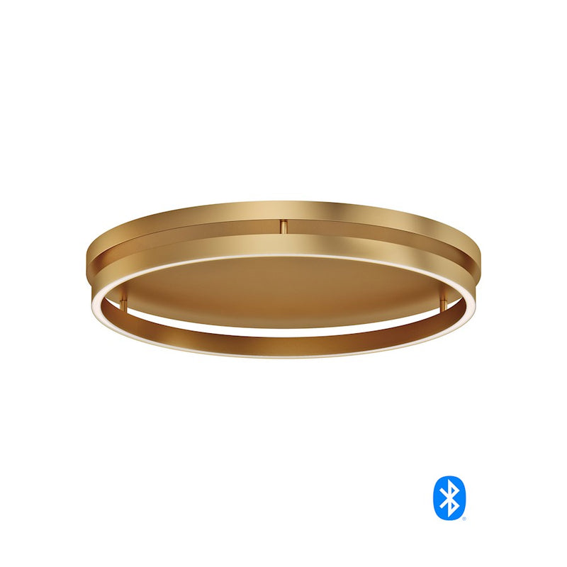 ET2 Lighting Groove 1 Light Flush Mount