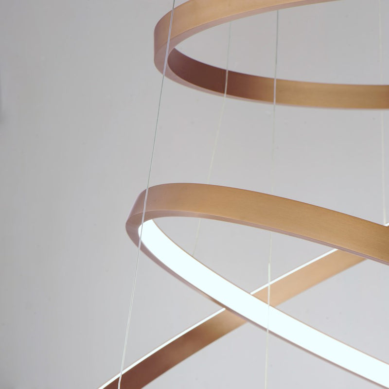 ET2 Lighting Groove 4-Tier LED Pendant