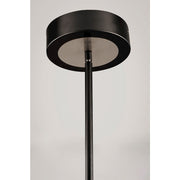 ET2 Lighting Phaeton LED 14-Light Chandelier in Black/Brushed Aluminum