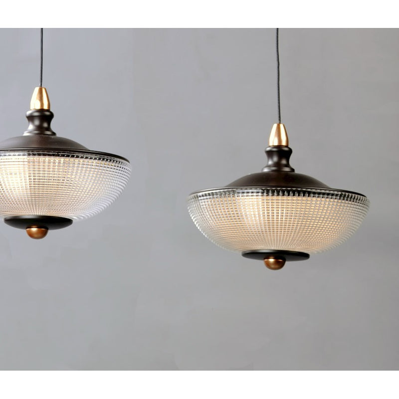 ET2 Lighting Bella 3 Light Pendant, Bronze/Gold