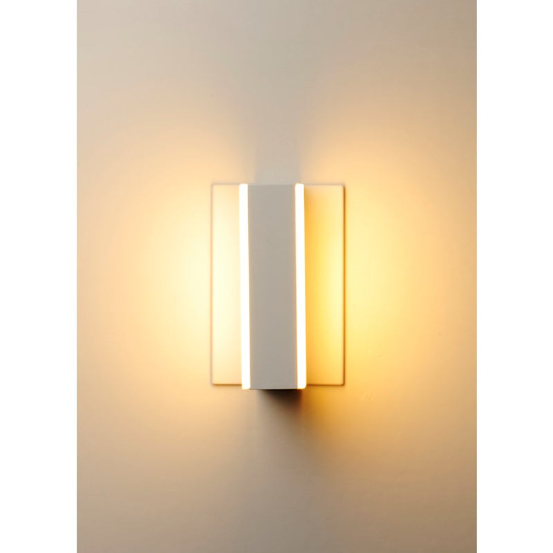 ET2 Lighting Omni LED 7" 5-Light Bath Vanity, White