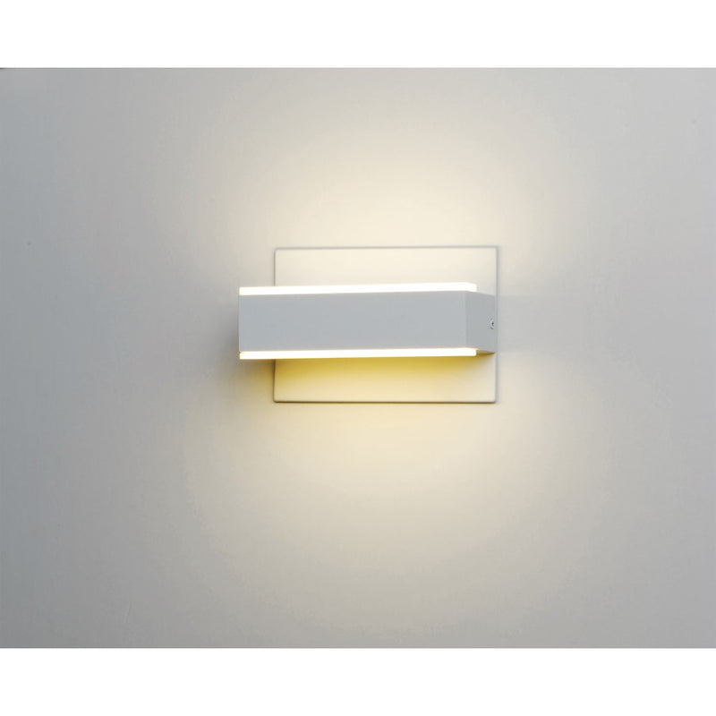 ET2 Lighting Omni LED 7" 5-Light Bath Vanity, White