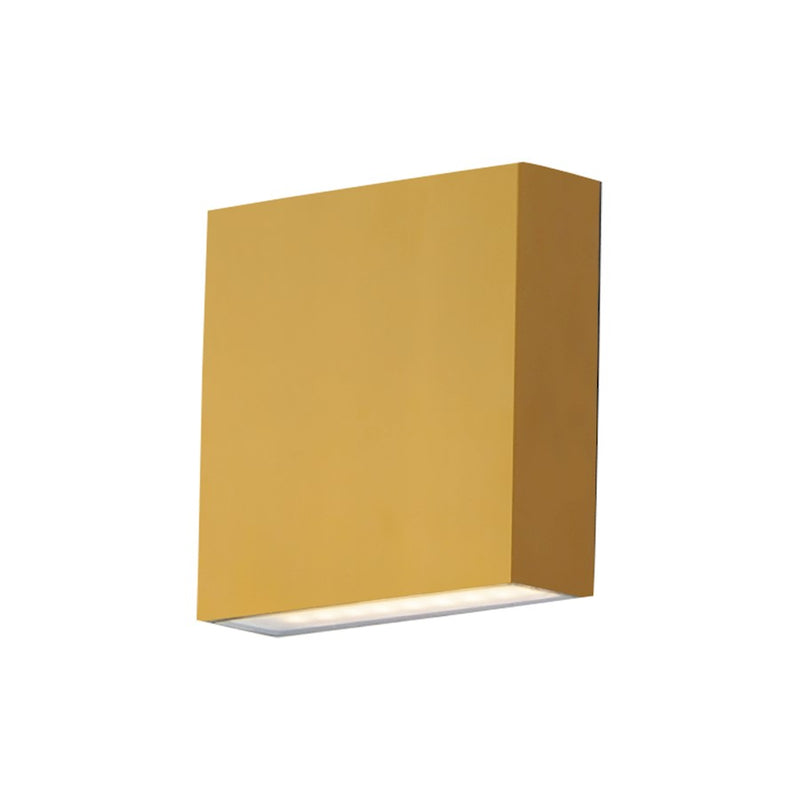 ET2 Lighting Brik 2Lt LED Outdoor Wall Mount, Brass